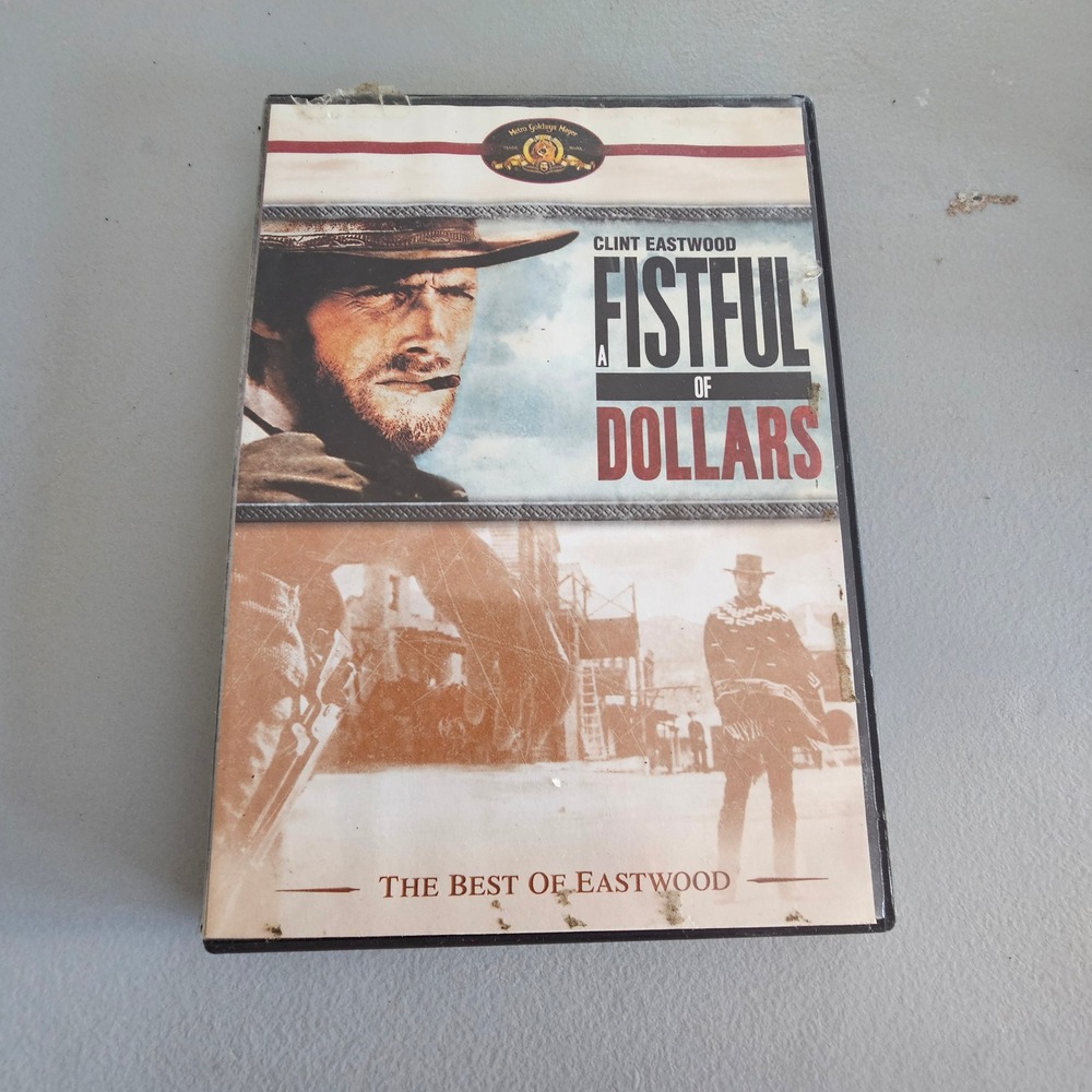 A Fistful of Dollars DVD Clint Eastwood Sergio Leone Western 2006 MGM Widescreen